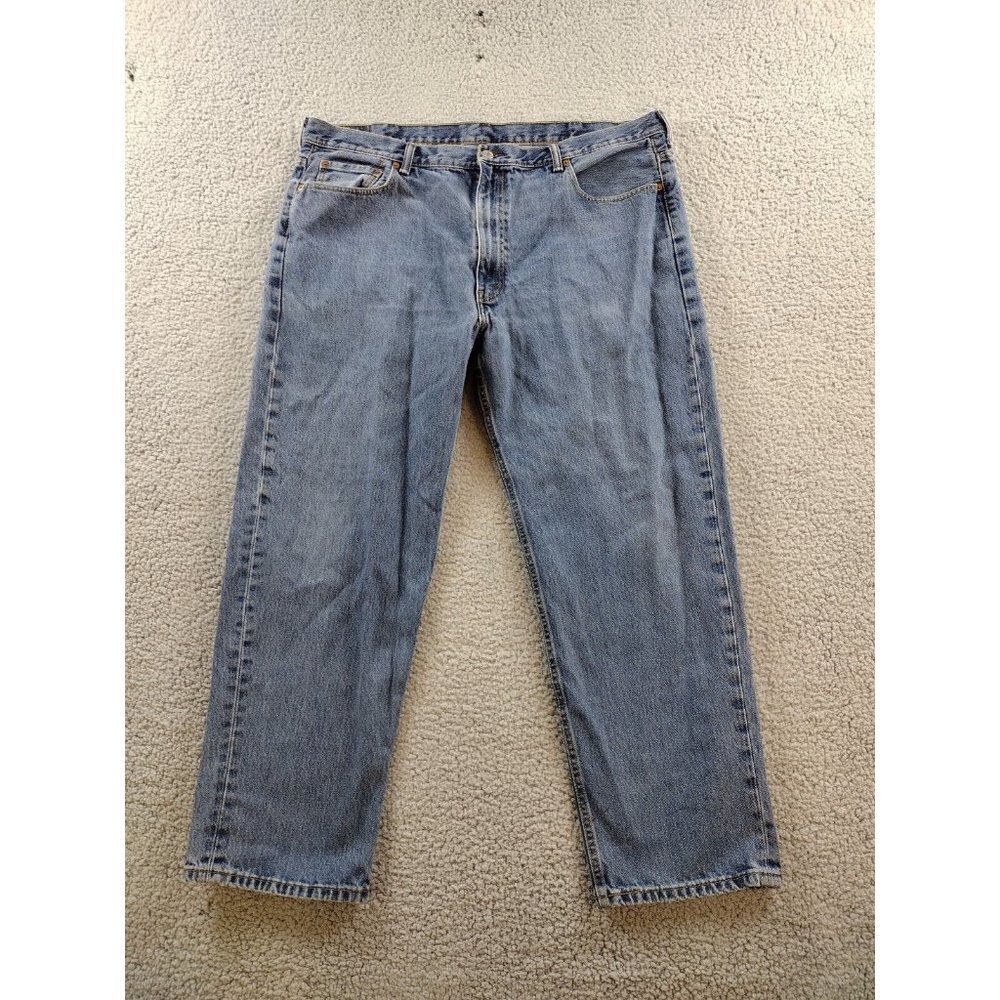 Levis 550 classic denim 46x32 mens Relaxed Fit Tapered Leg jeans